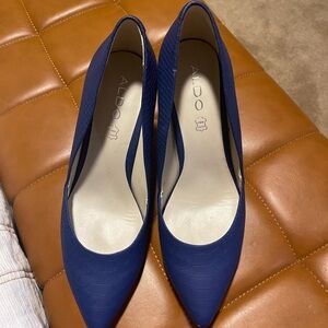 Aldo Women's Elegant Blue Heels
